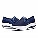 L LOUBIT Women Wedge Shoes Breathable Mesh Platform Sneakers Slip On Comfort Tennis Walking Shoes 1608 Blue 41