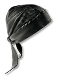 Carroll Leather Perforated Head Wrap