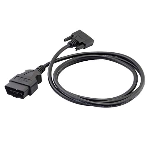 iKKEGOL J1962 Full 16 Pin OBDII Male to DB15 Female Cable Adapter Connector for Car Auto Diagnostic Scanner Tool Converter Cord (OBDII Male to DB15 Female) - Thumbnail 5