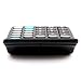 Calculator, 12-Digit Solar Battery Basic Calculator, Solar Battery Dual Power Office Calculator, with Large LCD Display and Large Buttons (Battery Included)