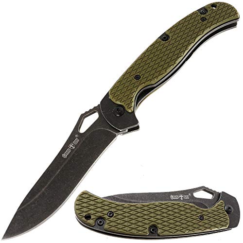 Grand Way Folding Pocket Knife Folding Knife EDC and Outdoor Large