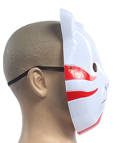 Xcoser Halloween Kakashi Anbu Mask Cosplay Accessory Red - Thumbnail 2
