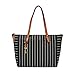 Fossil womens Rachel Black/White Tote Bag, Black/White, One Size US