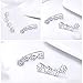 BISAER Paw Ear Crawler 925 Sterling Silver Stud Ear Climber, Cute Cuff Hook Earrings Hypoallergenic Earrings for Women Teen Girls Birthday Christmas Day Gifts