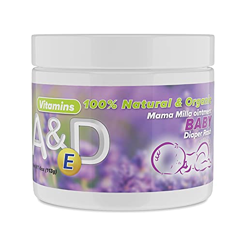 Mama Milla's Organic Baby BalmOintment Moisturizer for Diaper Rash