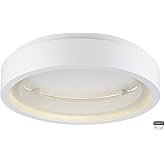 ET2 iCorona-40W 1 LED Flush Mount-23.5 Inches Wide by 5.5 inches high