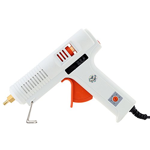 150W Professional Hot Melt Glue Gun, LAFEINA 100-240V Glue Tool 140-220 Degrees Adjustable Temperature Repair Tool