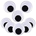 Sntieecr 8 Pack 3.1 Inch (8 cm) Giant Jumbo Wiggle Eyes with Self Adhesive for Halloween Party Craft Decorations