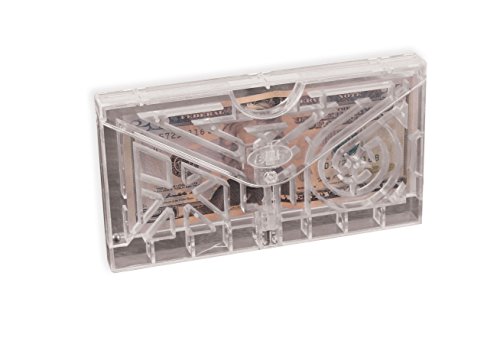 Bilz E-Lope Puzzle - Money Gift Maze Brainteaser by TE Brangs, Clear,