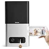 Petcube Bites Pet Camera with Treat Dispenser, HD 1080p Video, Two-Way Audio, Night Vision, Sound and Motion Alerts. Dogs and Cats. Compatible with Alexa. (Renewed)