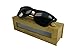 Bamboo Designer Sunglasses with Wooden Case by Zen Sunglasses