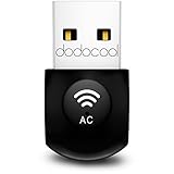 dodocool WiFi Adapter AC600 Dual Band (2.4GHz 150Mbps+5GHz 433Mbps) Wireless USB Adapter WiFi Dongle Support Windows XP/7/8/8.1/Mac OS X 10.7-10.10