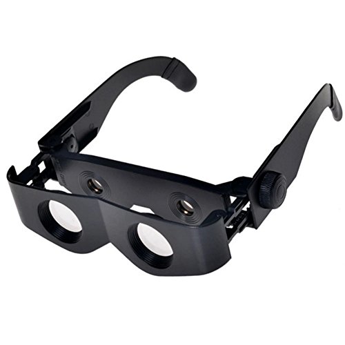 Portable Focusing Hands Free Adjustable Anti-reflection Fishing Binoculars Telescope Magnification Lightweight Glasses
