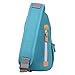 Eshow Women’s Sling Backpack Shoulder Bag Sling Bag Crossbody Bag for Outdoor Cycling Biking Short Traveling Casual Canvas Blue