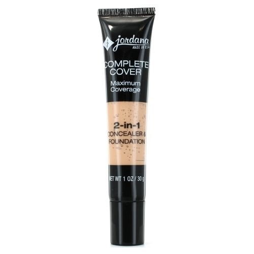JORDANA Complete Cover 2-in-1 Concealer & Foundation - Creamy Natural