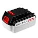 20V 4.0Ah LBXR20 Lithium Replace for Black and Decker 20 Volt Battery LB20 LBX20 LBXR2020-OPE LBXR20B-2 LB2X4020 LB2X4020-OPE Pack of 1
