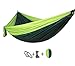 SK Studio Camping Hammock, Lightweight Portable Garden Double Hammocks – Premium Nylon Parachute Hammock with Tree Straps for Backpacking Travel Beach Yard 105″x55″thumb 1