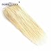 FASHION QUEEN HAIR 613 Closure 14 Inch Straight 613 Blonde Closure 100% Human Hair 8A Brazilian Straight 613 Lace Closure 4x4 Free Part 130% Density Closure Only Honey Blonde Frontal for Black Women