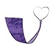 Invisible C-String Thongs Lingerie Seamless Underwear No Panty Line Strapless Thong Panties (L/XL, Purple)