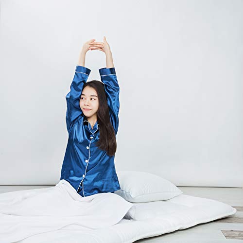 Luxton Home Japanese Shiki Futon with Sheet Foldable Mattress for