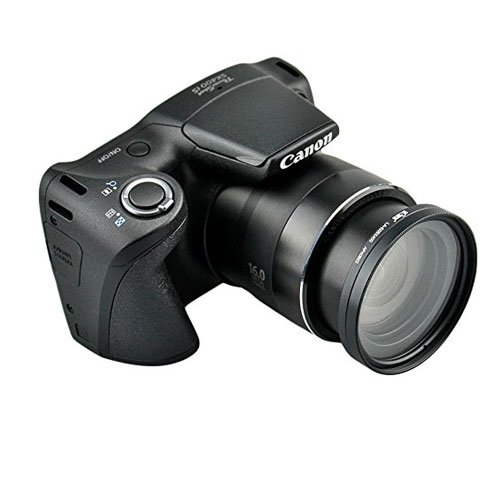 Kiwifotos La-52Sx400 Filter Adapter For Canon Powershot Sx400 Is 52Mm Sx400Is (810957024154)