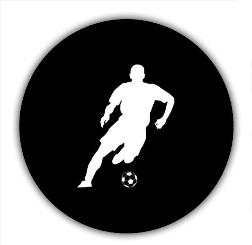 Amazon Infoposusa コースター4枚セット サッカー選手 シルエット Infoposusa コースター