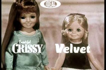 velvet doll from the 70's