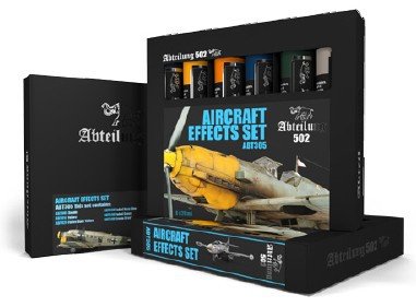 ABTEILUNG 502 Aircraft Effects Set, 6 x 20ml