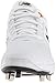 New Balance Men's 3000 V4 Metal Baseball Shoe, Synthetic White/White, 10.5 M US