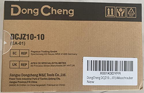 DongCheng 12V Max Akku-Bohrschrauber 30N.m,16+1,10m'm Schnellspannbohrfutter Bohrschrauber-Set (0-500/0-1500)mit 17-teiligem Handwerkzeugsatz für Heimwerkerprojekte,40 mins Schnellladegerät, DCJZ10-10