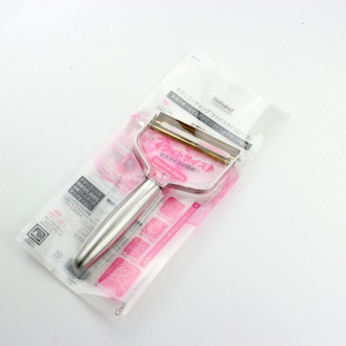 Parukinzoku Natural titanium coating wide slice peeler - Made in Japan] C-516