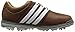 adidas Men's Pure 360 LTD Golf Shoe, Tan Brown/Tour White/Silver Metallic, 11 M US