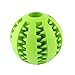 chuangwei Wangstar Dual Pet Dog Toy Balls, Nontoxic, Bite Resistant Rubber Balls, Tooth Cleaning Ball, Chew Training Ball Toy, Green