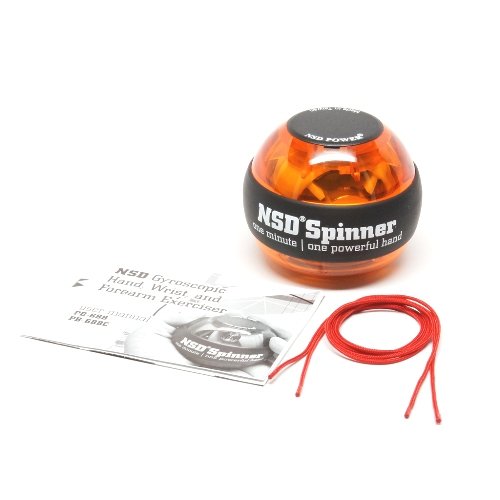 NSD PB-688 AMBER Essential Spinner Gyro Hand Grip Strengthener Wrist Forearm Exerciser - Thumbnail 6