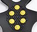 WAYPOR Ice Grips, Traction Cleats, Ice Cleat, Easy Slip On, Outdoor Durable, 10 Steel Studs, Stretchable, Prevent Slipping from Ice/Snow, Extra Studs Included in Each Package.