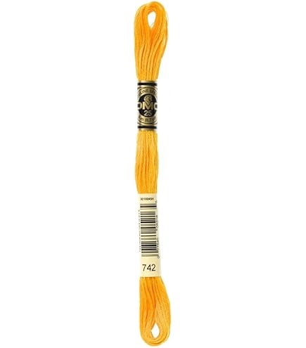 Amazon.com: DMC Stranded Cotton Number 743 : Arts, Crafts