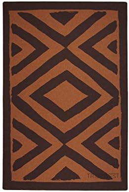 Tribe West Baby Playmat Easy Clean Large Non-Toxic Activity Floor Mat for Crawling Babies, Toddlers, Boy or Girl, Natural Rubber, Durable, Designed With Artisan Partners in Tanzania (Arusha Shanga)