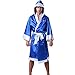 wesing Boxing Robe with Hood Boxing Robe for Men and Women Boxing Robe Satin