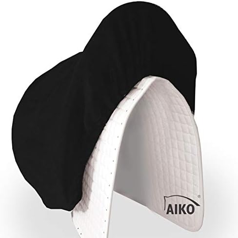 Aiko Saddle protector, breathable and washable, good fit, black, uni