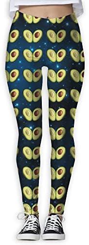 Avocado Heart Women's Slim Workout Full Length Yoga Pant Skinny Leggings Pants S