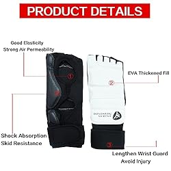 Taekwondo Sparring Gloves Hand Foot Protectors Half