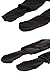 Anmengte Womens Winter Black Warm Velet Stretchy High Waist Leggings Elastics Pantihose (FBA) (S/M, 01)