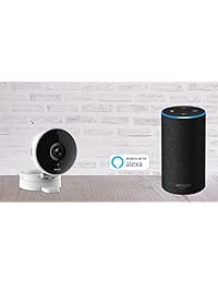 D-Link HD WiFi Cámara de Seguridad Interior Grabación en la Nube, Detección de Movimiento & Visión nocturna Alexa (Echo Show Echo Spot Fire TV), Google Asistente (Chromecast) - (DCS-8010LH-US)