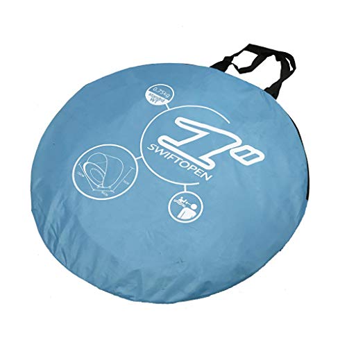 CapsA Baby Beach Tent Pop Up Portable Shade Pool UV Protection Sun Shelter for Infant Sunscreen Beach Umbrella Baby Pool for Infant Baby (Blue)