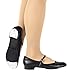 Theatricals Womens Slide Buckle Tap Shoes Black 06.0M T9200