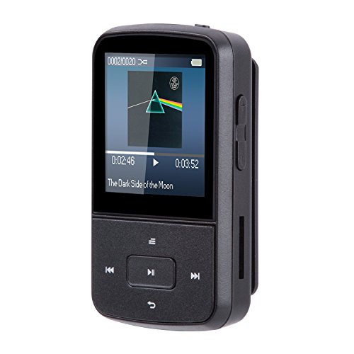 Agptek g05s 8gb clip bluetooth mp3 player, lossless sou…
