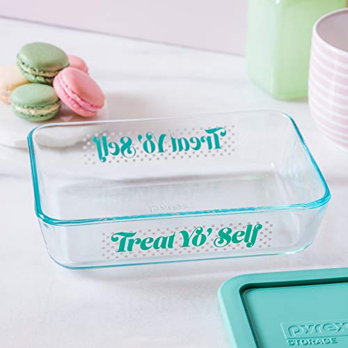 1 Pyrex+Decorated+Glass+Storage+8+Piece