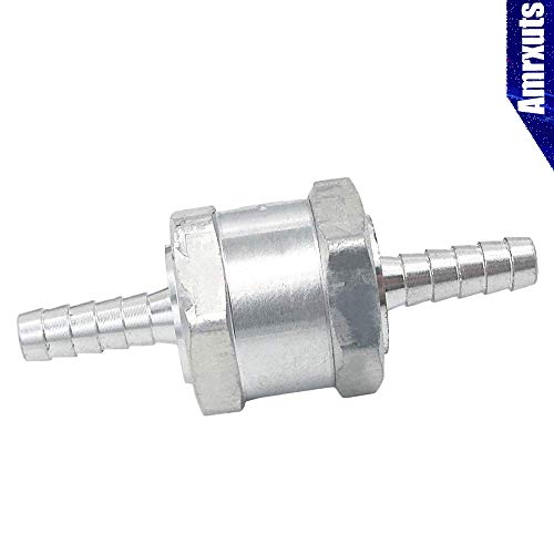 Amrxuts Fuel Non Return One Way Check Valve Petrol Diesel Fuel Line Oil