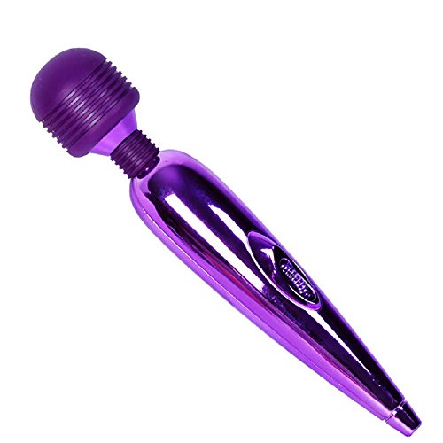 Massager Wand Magic Body Cellulite Foot Face Neck Back Head Massage Mini Cordless Vibrating Handheld Portable Waterproof Multi Speed 10X Rechargeable Silicone Therapeutic Muscle Sport Recovery