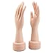 HeroNeo® 2Pcs Flexible Soft Fake Hand Model Nail Art Ring Watch Bracelet Display Stand